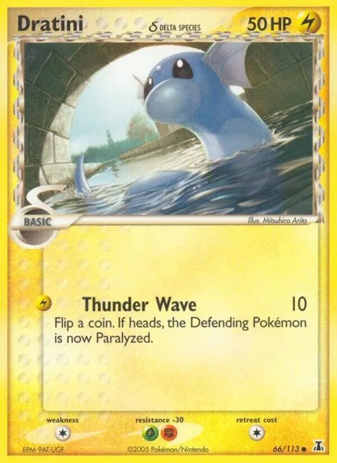 Dratini - 066/113 Delta Species #66/113 Pokémon card from EX Delta Species