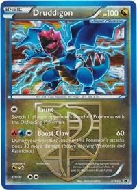 Druddigon Team Plasma #BW80 Holofoil Pokémon card from Black and White Promos