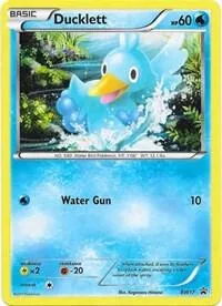 Ducklett #BW17 Holofoil Pokémon card from Black and White Promos