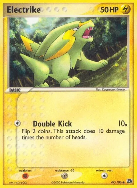 Electrike - 047/106 #47/106 Pokémon card from EX Emerald