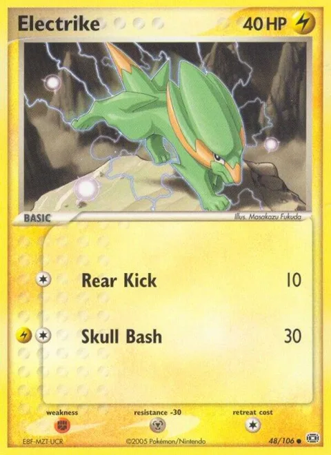 Electrike - 048/106 #48/106 Reverse Holofoil Pokémon card from EX Emerald