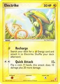 Electrike #2/12 Pokémon card from EX Trainer Kit 2: Plusle & Minun
