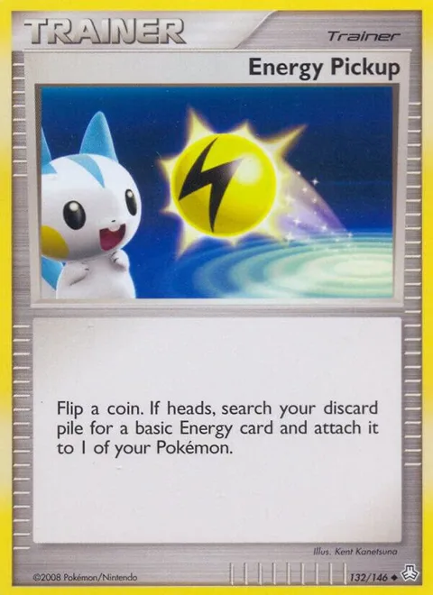 Energy Pickup #132/146 Reverse Holofoil Pokémon card from Legends Awakened