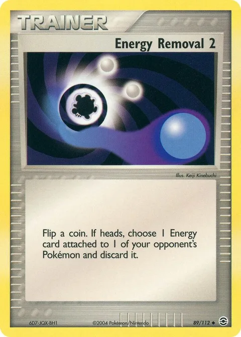 Energy Removal 2 #89/112 Reverse Holofoil Pokémon card from EX FireRed & LeafGreen