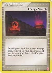 Energy Search Plusle #8/12 Pokémon card from EX Trainer Kit 2: Plusle & Minun