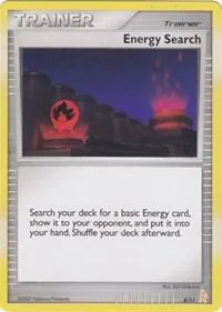 Energy Search Lucario #8/11 Pokémon card from DP Trainer Kit: Manaphy & Lucario