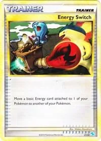 Energy Switch Gyarados #21/30 Pokémon card from HGSS Trainer Kit: Gyarados & Raichu
