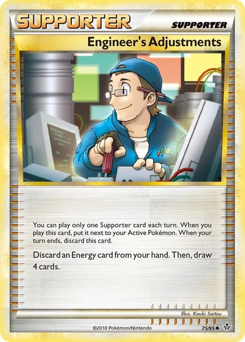 Engineer's Adjustments #75/95 Pokémon card from Unleashed