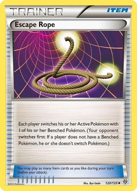 Escape Rope #120/135 Pokémon card from Plasma Storm