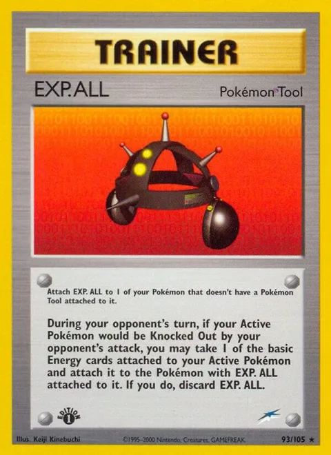 EXP.ALL #093/105 Unlimited Pokémon card from Neo Destiny
