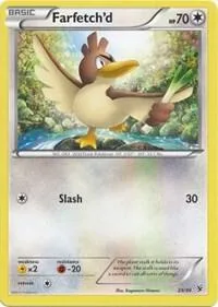 Farfetch'd #25/39 Pokémon card from Kalos Starter Set