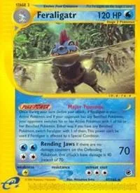 Feraligatr 47 #047/165 Reverse Holofoil Pokémon card from Expedition