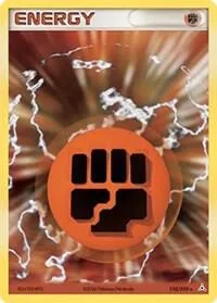 Fighting Energy #110/110 Holofoil Pokémon card from EX Holon Phantoms
