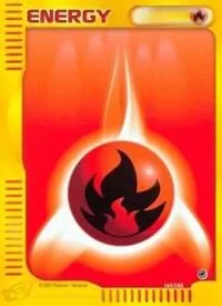 Fire Energy #161/165 Pokémon card from Expedition