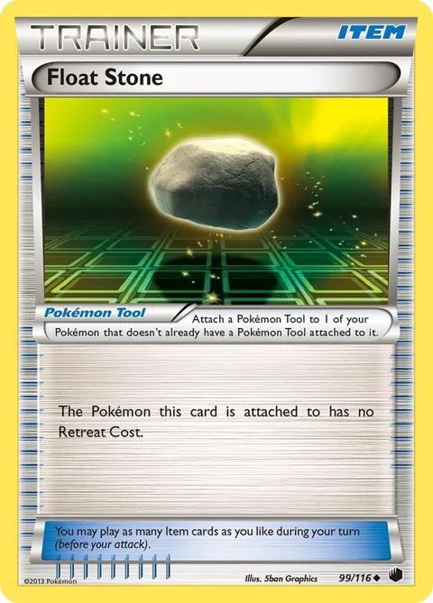 Float Stone #99/116 Pokémon card from Plasma Freeze
