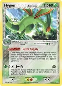 Flygon Delta Species #7/110 Holofoil Pokémon card from EX Holon Phantoms