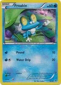 Froakie #12/39 Holofoil Pokémon card from Kalos Starter Set