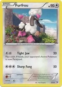 Furfrou 33 #33/39 Pokémon card from Kalos Starter Set