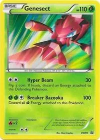 Genesect #BW99 Holofoil Pokémon card from Black and White Promos