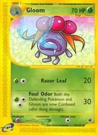 Gloom #078/165 Pokémon card from Expedition