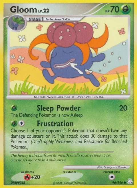 Gloom 96 #96/146 Pokémon card from Legends Awakened