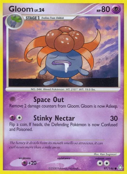 Gloom 97 #97/146 Pokémon card from Legends Awakened