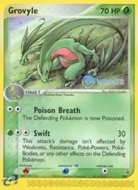Grovyle - 004 e-League [Winner] #004 Pokémon card from Nintendo Promos
