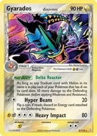 Gyarados Delta Species #8/110 Reverse Holofoil Pokémon card from EX Holon Phantoms