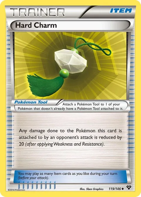 Hard Charm #119/146 Pokémon card from XY Base Set