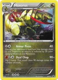 Haxorus #BW57 Holofoil Pokémon card from Black and White Promos