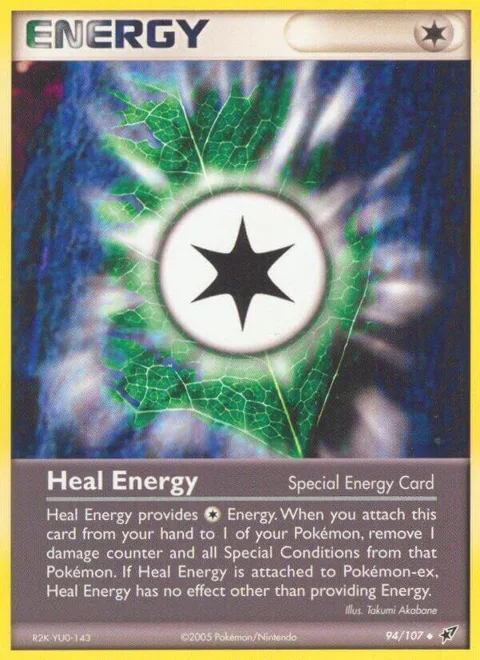 Heal Energy #94/107 Pokémon card from EX Deoxys
