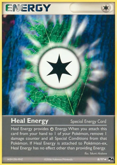 Heal Energy #008/017 Pokémon card from POP Series 4