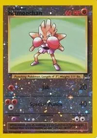 Hitmonchan - 2 #002/009 Reverse Holofoil Pokémon card from Best of Promos