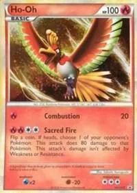 Ho-Oh #HGSS01 Holofoil Pokémon card from HGSS Promos