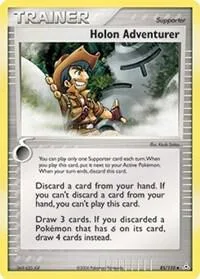 Holon Adventurer #85/110 Pokémon card from EX Holon Phantoms