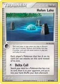 Holon Lake #87/110 Reverse Holofoil Pokémon card from EX Holon Phantoms