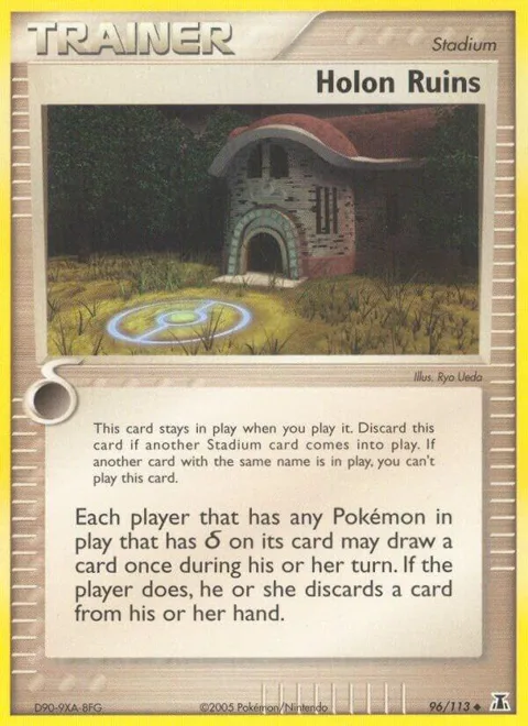 Holon Ruins #96/113 Pokémon card from EX Delta Species