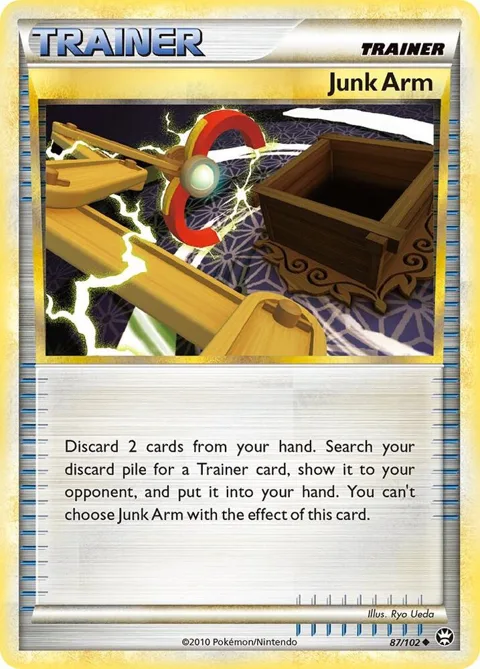 Junk Arm #87/102 Reverse Holofoil Pokémon card from Triumphant