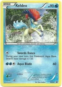 Keldeo - BW60 Tinsel Holo #BW60 Holofoil Pokémon card from Black and White Promos