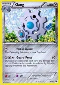 Klang - 11/12 #011/012 Holofoil Pokémon card from McDonald's Promos 2012
