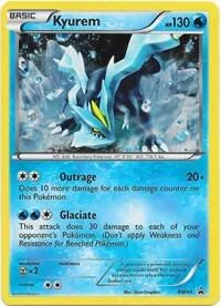 Kyurem #BW44 Holofoil Pokémon card from Black and White Promos