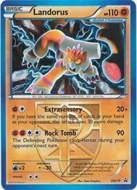 Landorus Team Plasma #BW79 Holofoil Pokémon card from Black and White Promos
