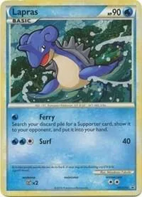 Lapras #HGSS14 Holofoil Pokémon card from HGSS Promos
