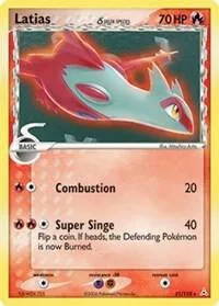 Latias Delta Species #21/110 Reverse Holofoil Pokémon card from EX Holon Phantoms