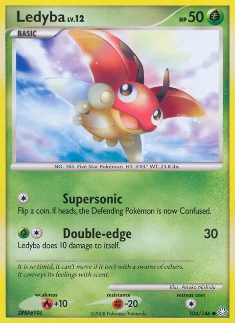 Ledyba #104/146 Pokémon card from Legends Awakened