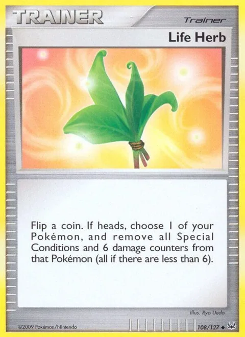 Life Herb #108/127 Pokémon card from Platinum