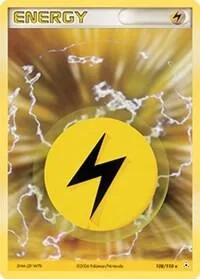 Lightning Energy #108/110 Holofoil Pokémon card from EX Holon Phantoms