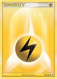 Lightning Energy #126/130 Pokémon card from Diamond and Pearl