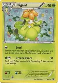 Lilligant #BW49 Holofoil Pokémon card from Black and White Promos