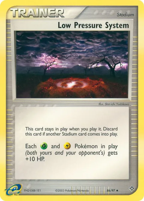Low Pressure System #86/97 Pokémon card from EX Dragon